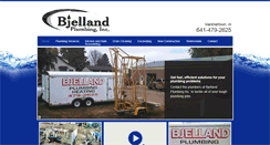 Desktop Screenshot of bjellandplumbing.net